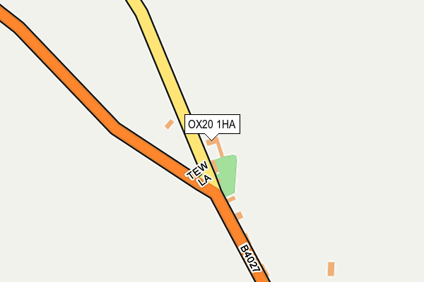 OX20 1HA map - OS OpenMap – Local (Ordnance Survey)