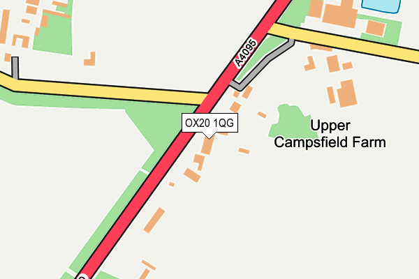 OX20 1QG map - OS OpenMap – Local (Ordnance Survey)