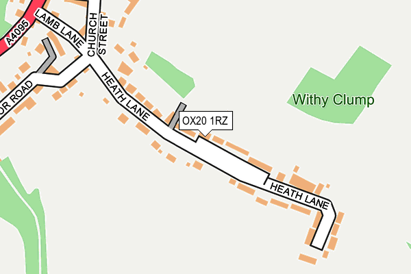 Map of WILLY P LIMITED at local scale