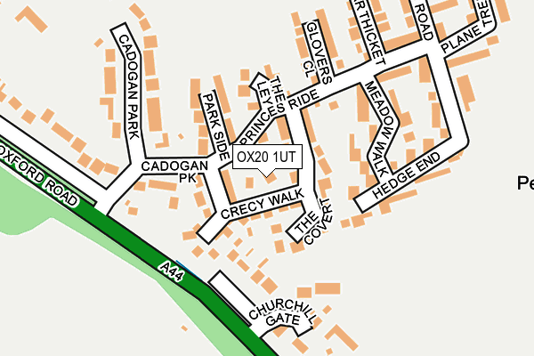 Map of JANE SMITH MEDIA LTD at local scale