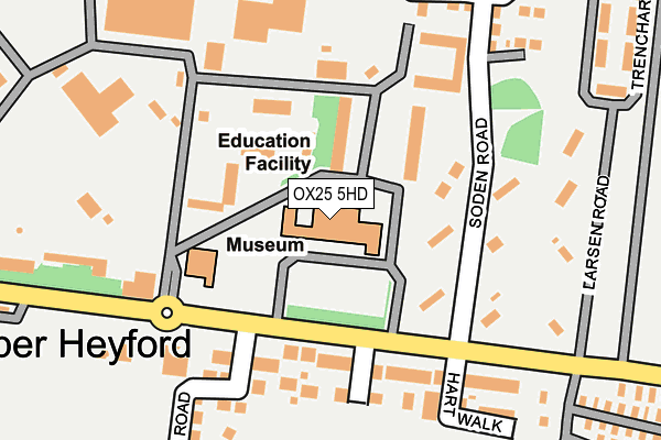 Map of BAMD LTD. at local scale