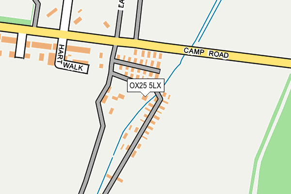OX25 5LX map - OS OpenMap – Local (Ordnance Survey)