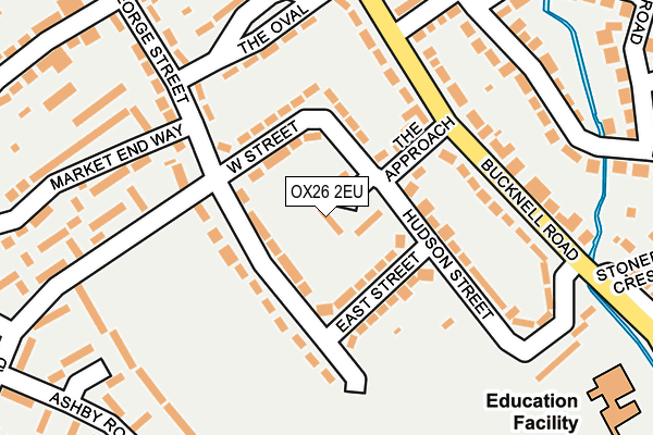 OX26 2EU map - OS OpenMap – Local (Ordnance Survey)