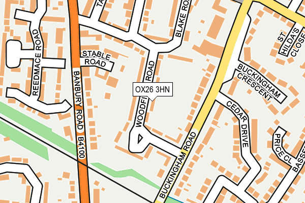 OX26 3HN map - OS OpenMap – Local (Ordnance Survey)