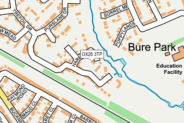 OX26 3TP map - OS OpenMap – Local (Ordnance Survey)