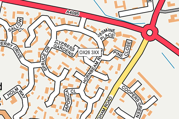 OX26 3XX map - OS OpenMap – Local (Ordnance Survey)