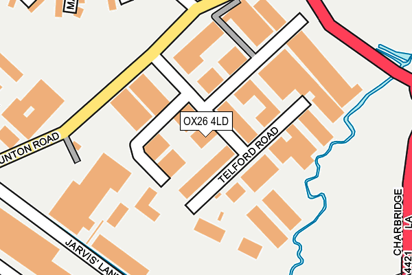 Map of CHAMPDEN’S PROPERTY LTD at local scale