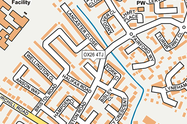 OX26 4TJ map - OS OpenMap – Local (Ordnance Survey)