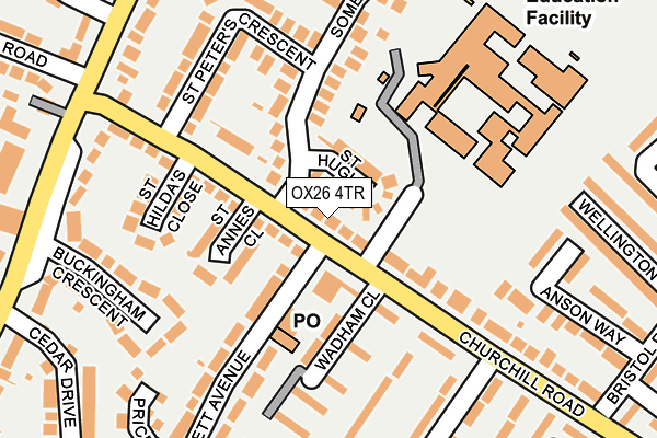 OX26 4TR map - OS OpenMap – Local (Ordnance Survey)