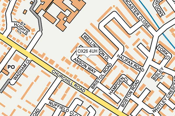 OX26 4UH map - OS OpenMap – Local (Ordnance Survey)