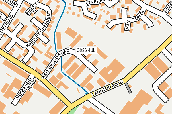 OX26 4UL map - OS OpenMap – Local (Ordnance Survey)