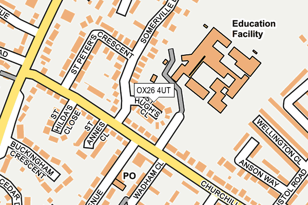 OX26 4UT map - OS OpenMap – Local (Ordnance Survey)