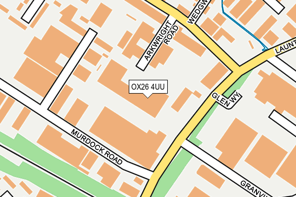 OX26 4UU map - OS OpenMap – Local (Ordnance Survey)