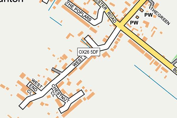 OX26 5DF map - OS OpenMap – Local (Ordnance Survey)