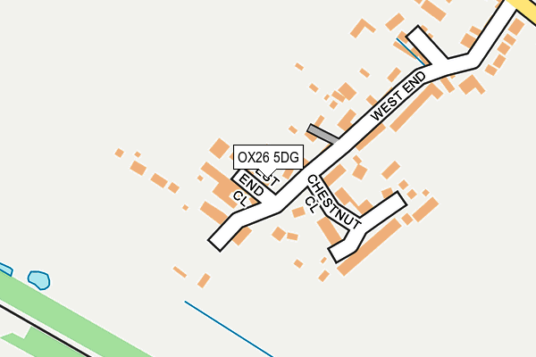 OX26 5DG map - OS OpenMap – Local (Ordnance Survey)