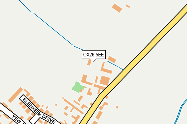 OX26 5EE map - OS OpenMap – Local (Ordnance Survey)