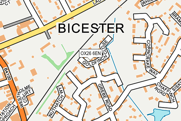 OX26 6EN map - OS OpenMap – Local (Ordnance Survey)