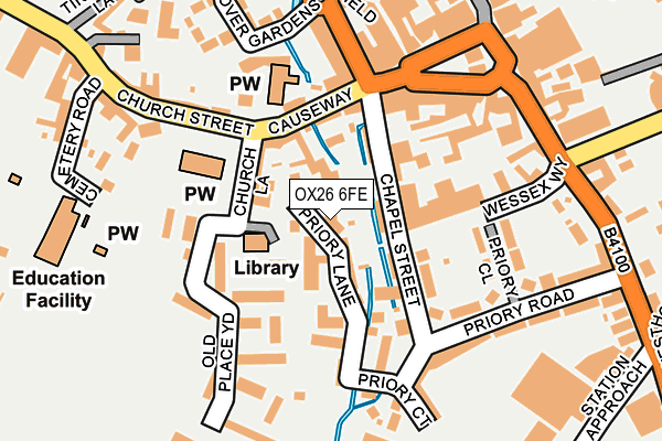 OX26 6FE map - OS OpenMap – Local (Ordnance Survey)