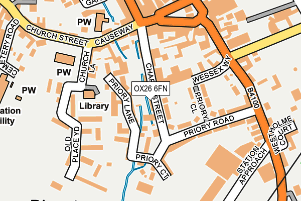 OX26 6FN map - OS OpenMap – Local (Ordnance Survey)