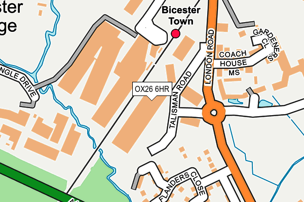 OX26 6HR map - OS OpenMap – Local (Ordnance Survey)