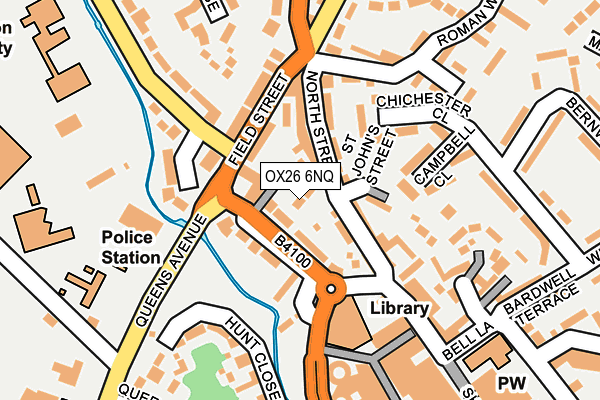 OX26 6NQ map - OS OpenMap – Local (Ordnance Survey)