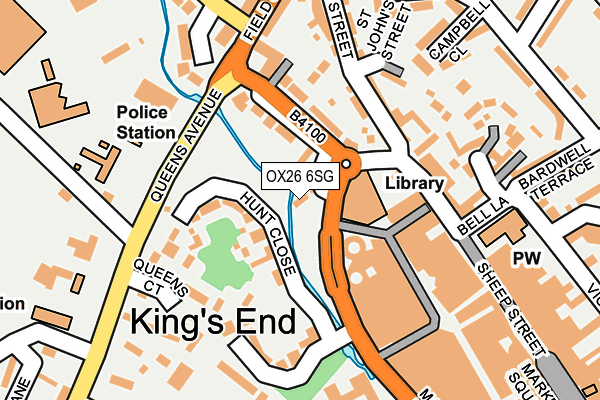 OX26 6SG map - OS OpenMap – Local (Ordnance Survey)