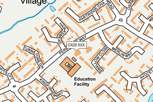 OX26 6XX map - OS OpenMap – Local (Ordnance Survey)