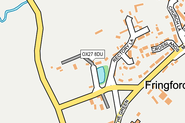 OX27 8DU map - OS OpenMap – Local (Ordnance Survey)
