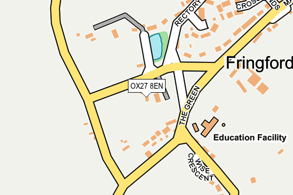 OX27 8EN map - OS OpenMap – Local (Ordnance Survey)