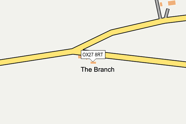 OX27 8RT map - OS OpenMap – Local (Ordnance Survey)