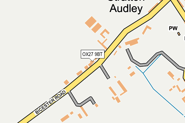 Map of STRATTON AUDLEY ENGINEERING SERVICES LIMITED at local scale