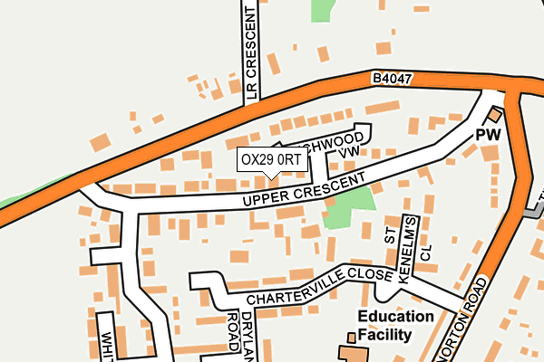 Map of CHARTERVILLE ACCOUNTANCY LIMITED at local scale