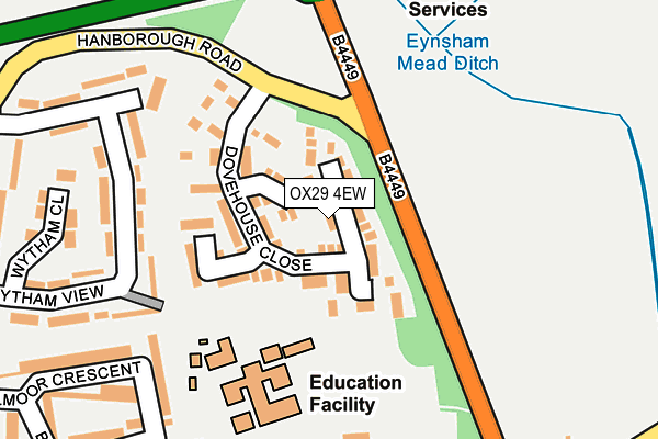 Map of TREBOR PRODUCTIONS LIMITED at local scale