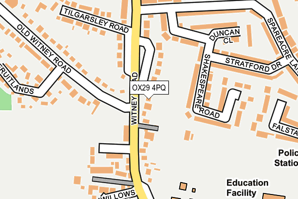 Map of EVEREST ROOFING (OXFORD) LIMITED at local scale