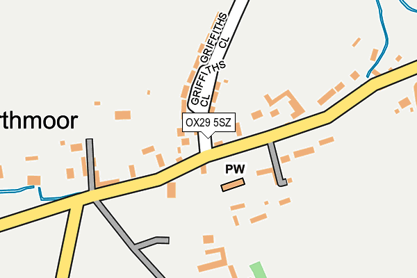 OX29 5SZ map - OS OpenMap – Local (Ordnance Survey)