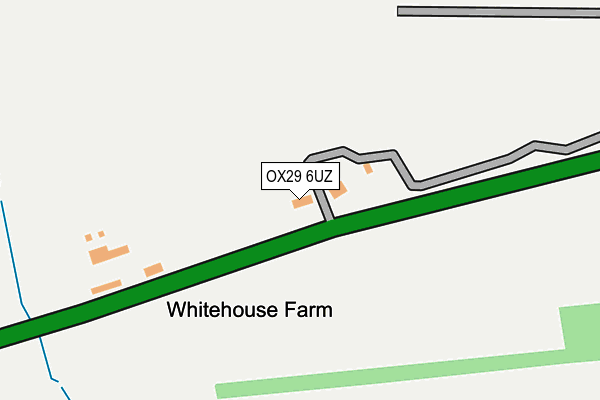 OX29 6UZ map - OS OpenMap – Local (Ordnance Survey)