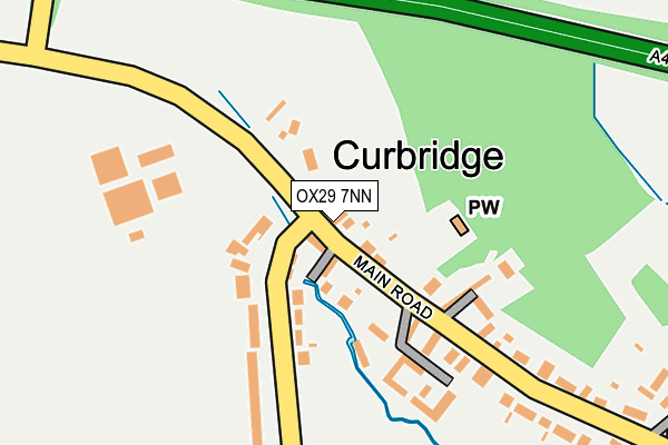 OX29 7NN map - OS OpenMap – Local (Ordnance Survey)