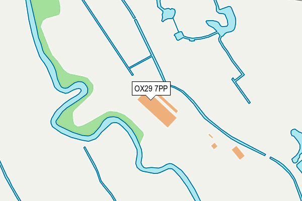OX29 7PP map - OS OpenMap – Local (Ordnance Survey)