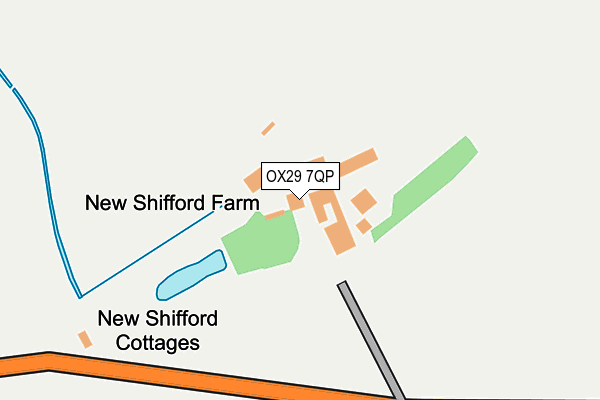 OX29 7QP map - OS OpenMap – Local (Ordnance Survey)
