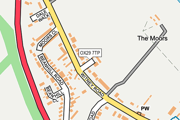 Map of DANIEL PHIPPS PERSONAL TRAINING LTD at local scale