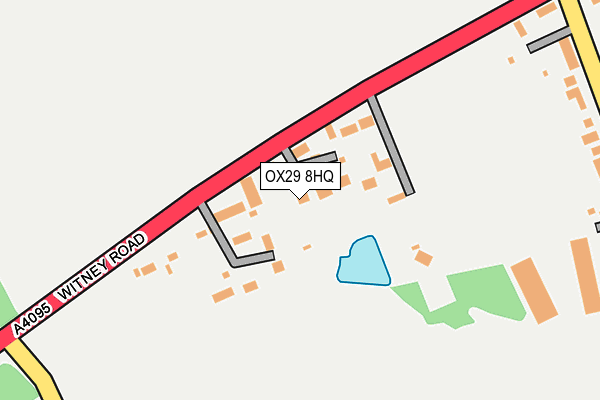 OX29 8HQ map - OS OpenMap – Local (Ordnance Survey)