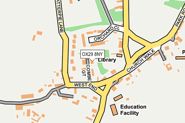 Map of SLOAN ENERGY LIMITED at local scale