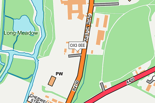 OX3 0EE map - OS OpenMap – Local (Ordnance Survey)