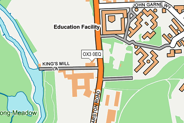 OX3 0EQ map - OS OpenMap – Local (Ordnance Survey)