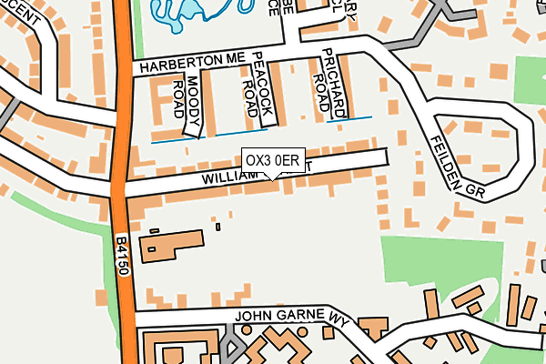 OX3 0ER map - OS OpenMap – Local (Ordnance Survey)