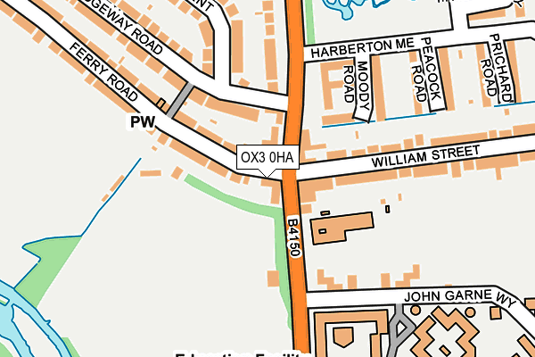 OX3 0HA map - OS OpenMap – Local (Ordnance Survey)