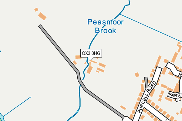 OX3 0HG map - OS OpenMap – Local (Ordnance Survey)