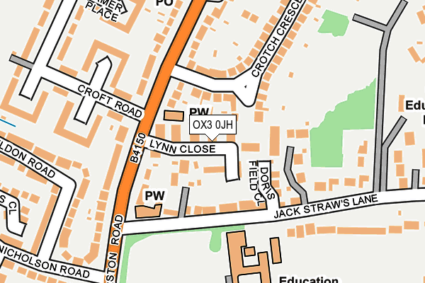 OX3 0JH map - OS OpenMap – Local (Ordnance Survey)