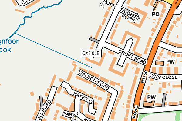 OX3 0LE map - OS OpenMap – Local (Ordnance Survey)