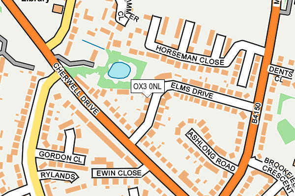 OX3 0NL map - OS OpenMap – Local (Ordnance Survey)